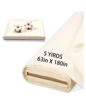 100 Cotton Muslin Fabric Medium Light Weight Draping Sewing Crafting Material