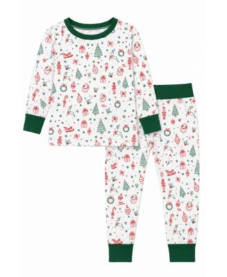 Boys' and Girls' Dear Santa Long-Sleeve Tee and Pants, 2-Piece Set