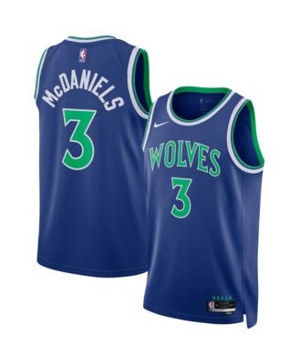 Men's and Women's Jaden McDaniels Blue Minnesota Timberwolves Swingman Jersey