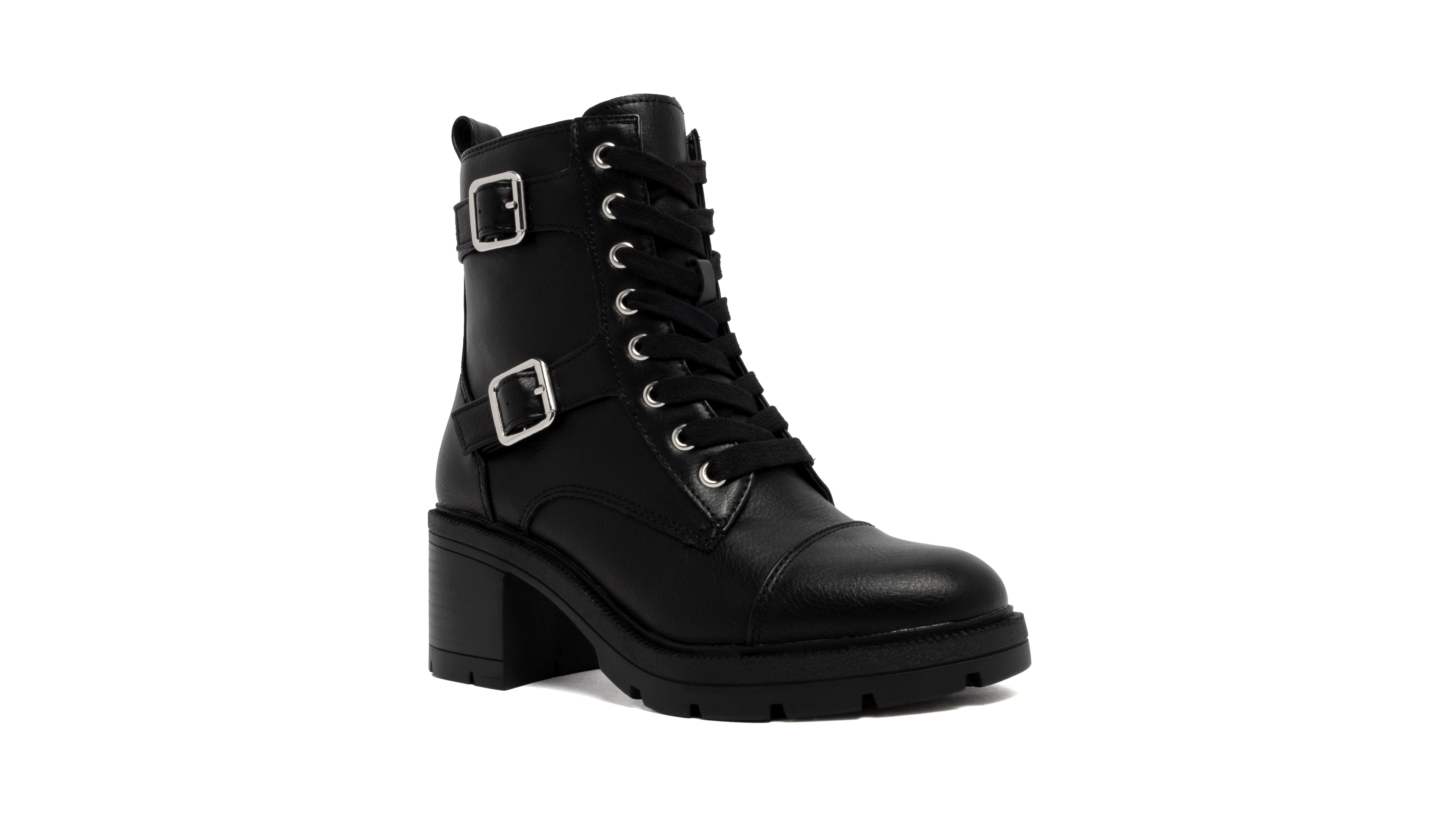 Sugar Women's Loinaz Lace-Up Combat Boots