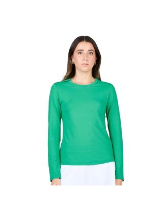 Plus Size Long Sleeve Tennis Shirt