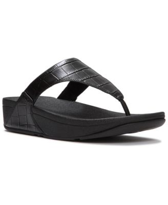 Women's Lulu Crocodile Arch Support Wedge Sandals