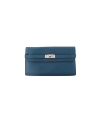 Pre-Owned HERMES Long Kelly Wallet Epsom