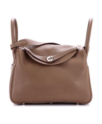 Pre-Owned HERMES 30 Lindy Bag Clemence