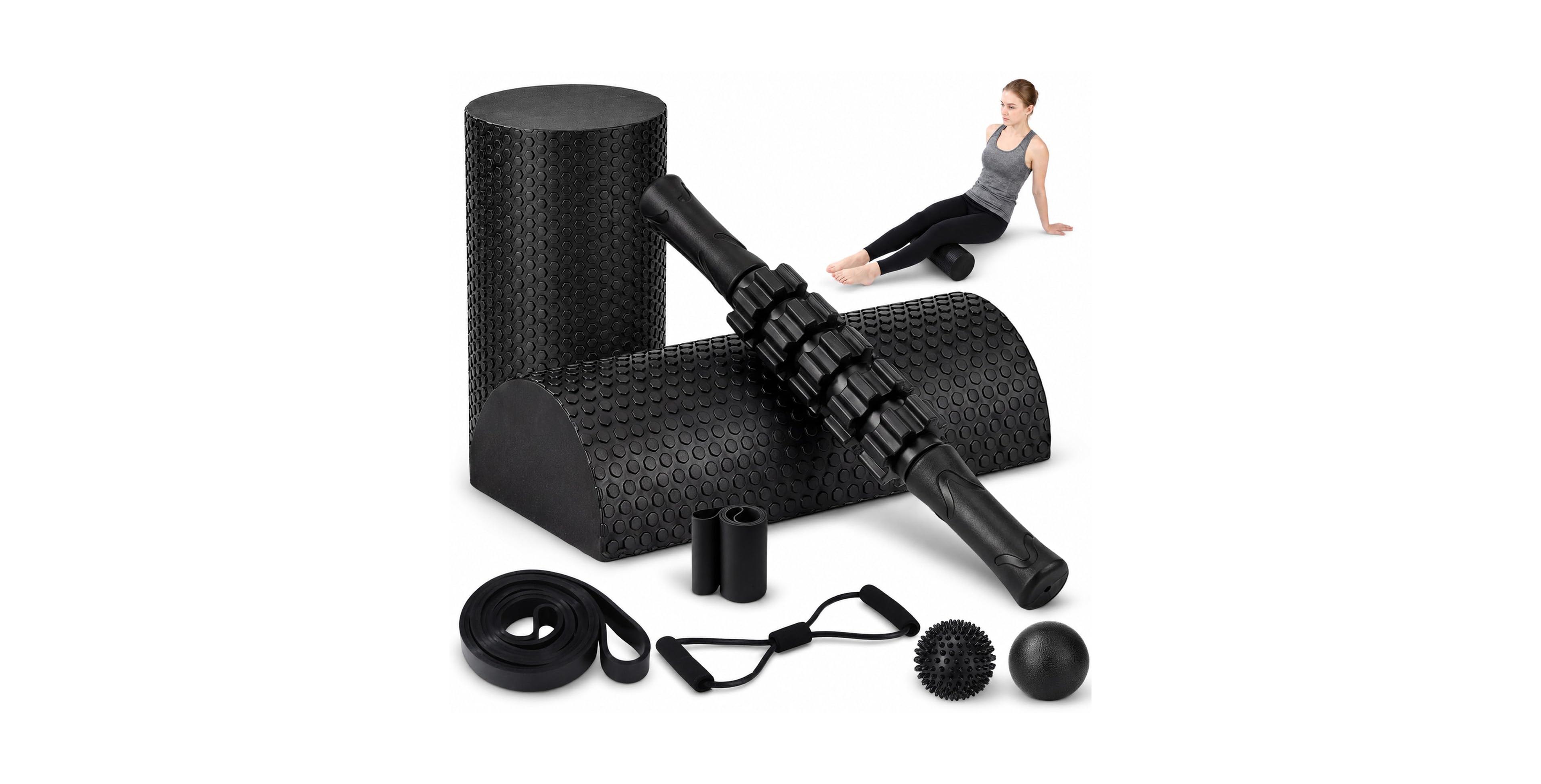 Sportneer 8 In 1 Foam Roller Set Deep Tissue Muscle Massage Recovery Kit
