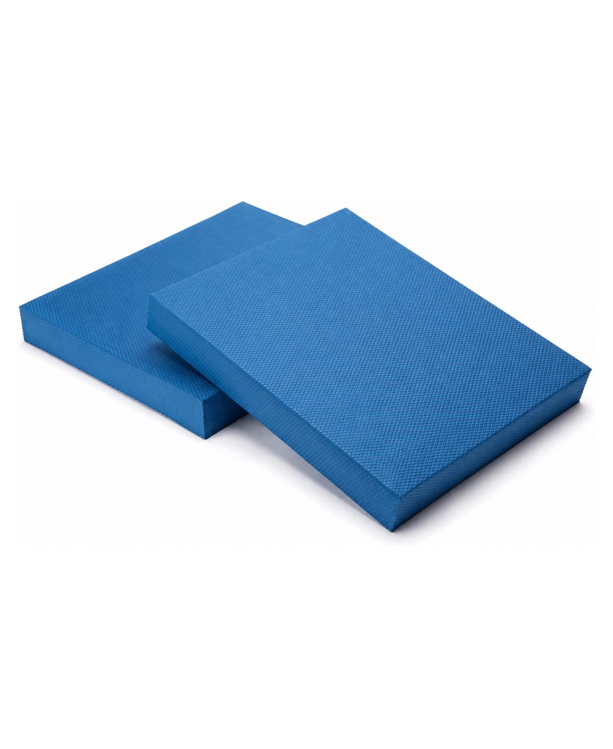 Sportneer High Density Tpe Foam Balance Pad Non Slip Support For Yoga Pilates Physical Therapy - Blue-set of 2