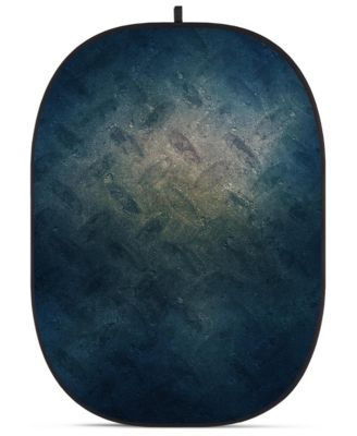 CBA-WR0007 Collapsible Pop-Up Frame 5x6.5' Backdrop, Rusty Wall