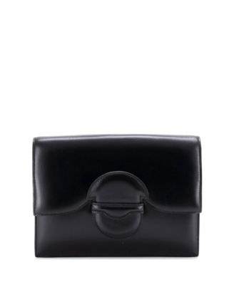 Pre-Owned HERMES Vintage 1938 Clutch Leather
