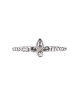 Fleur de Lis Flower Ring