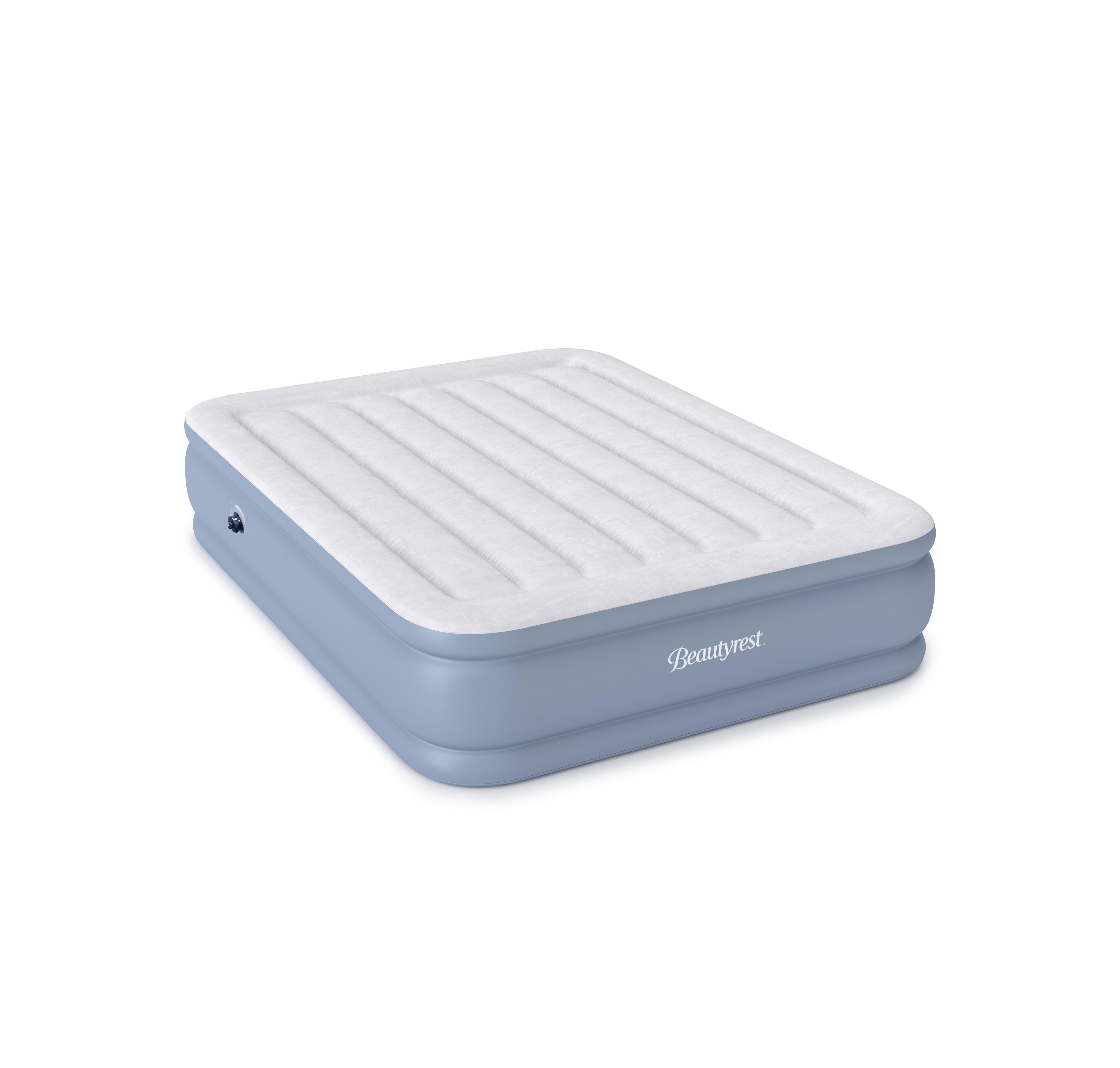 Simmons Beautyrest Hi Loft Queen Size Raised Air Bed Mattress with Express Pump