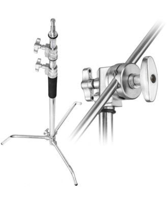 10' Century Spring-Loaded Turtle Base C Stand Kit for Studio Lighting