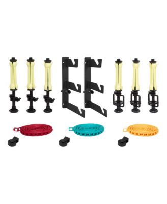 Background Holder Triple Hook 3-Roll Capacity TeleDrive Chain System Wall-Mount Background Support Kit