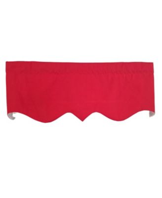 100% Cotton Pure Solid Regal Lined Window Valance 50" x 17"