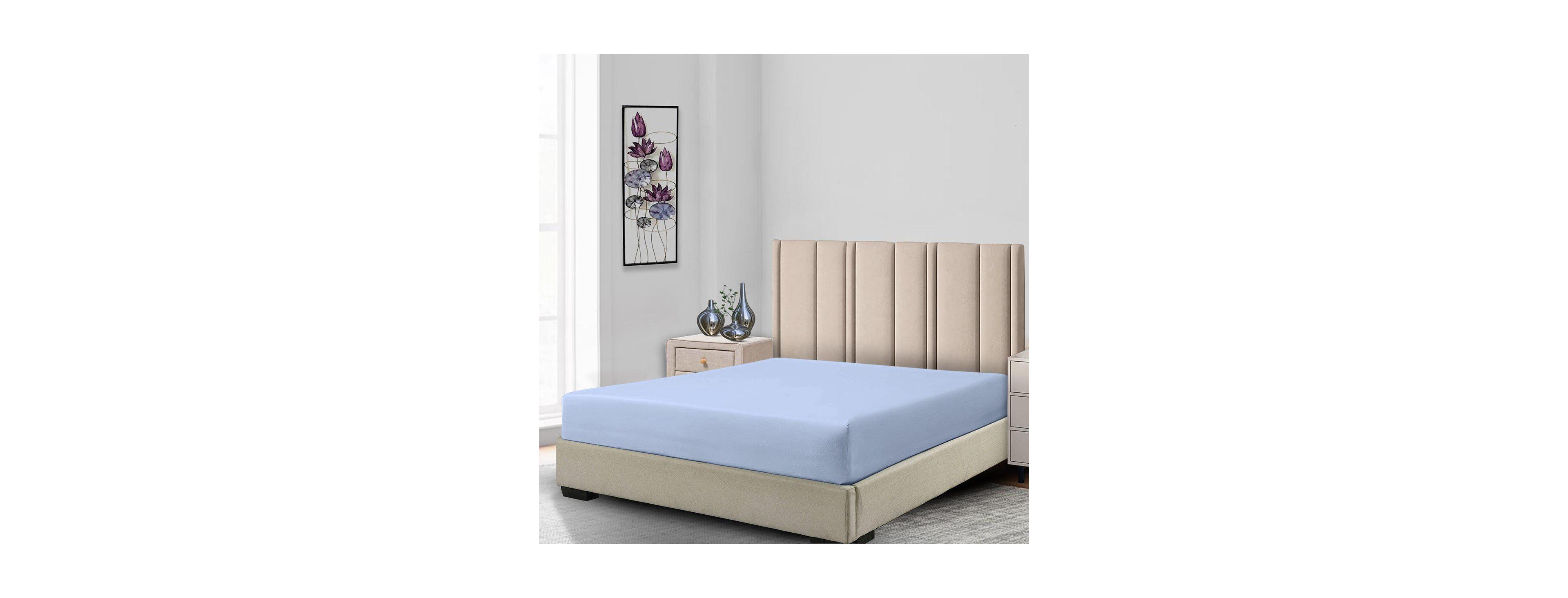 Egyptian Linens Low Profile Fitted Sheet (7-10 Inches) 650 Thread Count