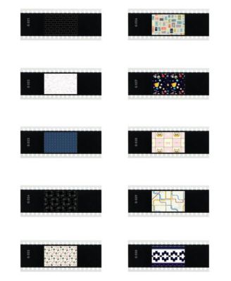 AK-S03 10 Textured-Background Slides [Compatible with Zoom-Lion X, eVOLV200s, and Speedlights]