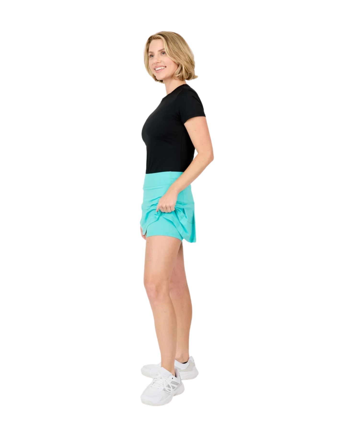 Женская юбка Sofibella UV Colors 13in Tennis Skirt, цвет: Air — фото 6