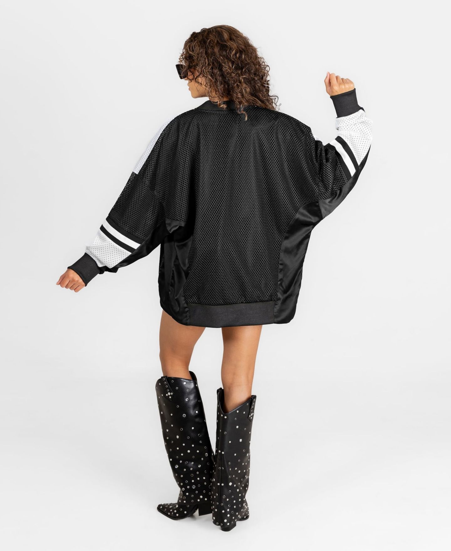 Женский кардиган Gameday Couture Black/White Tennessee Volunteers MVP Era Satin Button-Down — фото 2