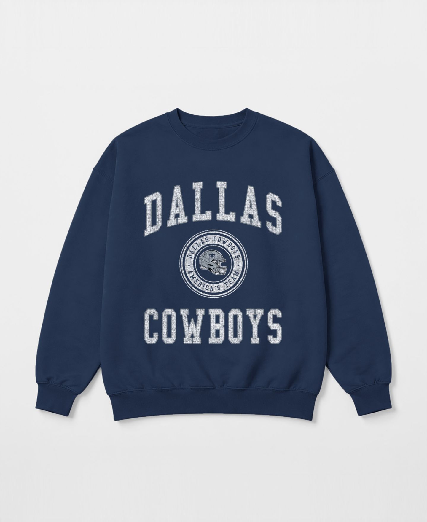 Женская толстовка Gameday Couture Navy Dallas Cowboys Prime Play Oversized Premium Drop Shoulder — фото 5