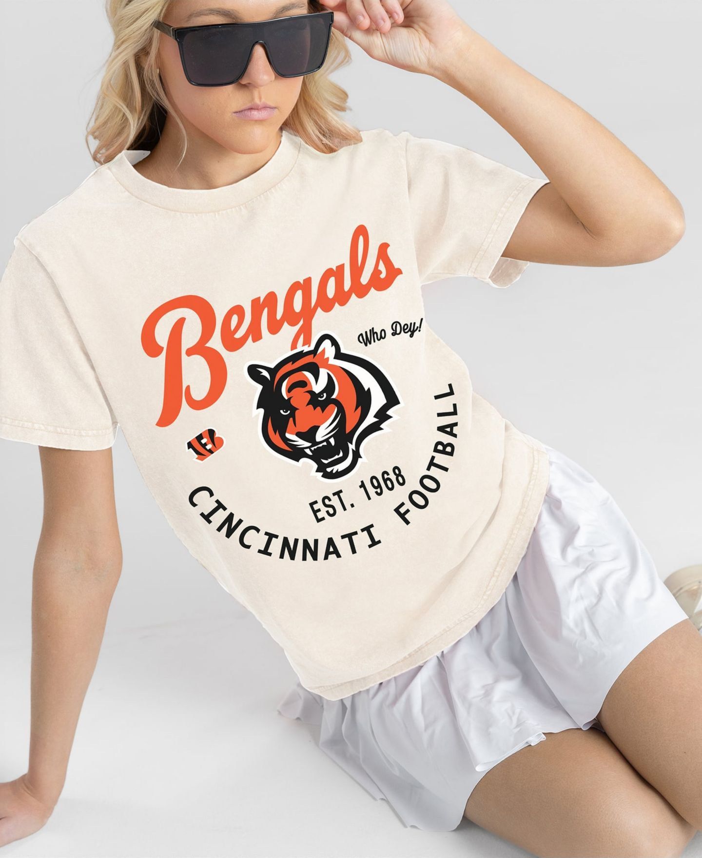 Женская футболка Gameday Couture Natural Cincinnati Bengals You Know Our Name — фото 4