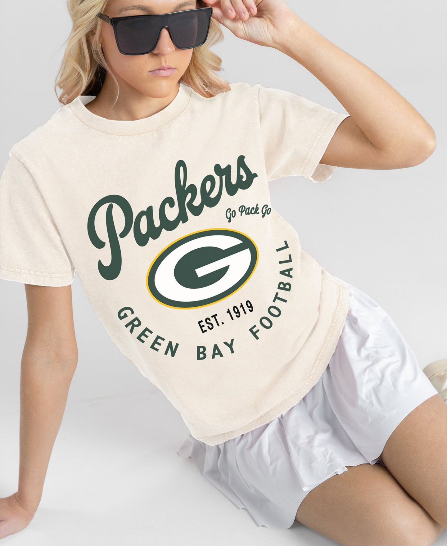 Женская футболка Gameday Couture Natural Green Bay Packers You Know Our Name — фото 4