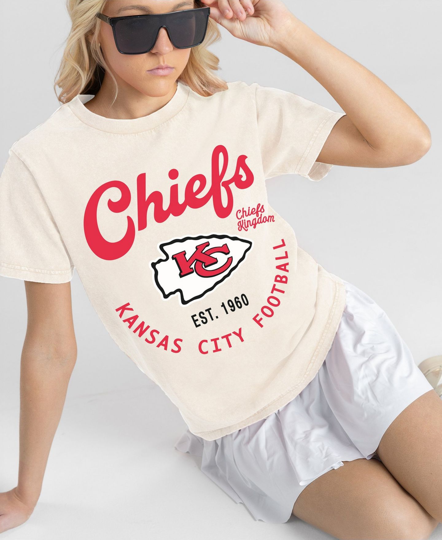 Женская футболка Gameday Couture Natural Kansas City Chiefs You Know Our Name — фото 4