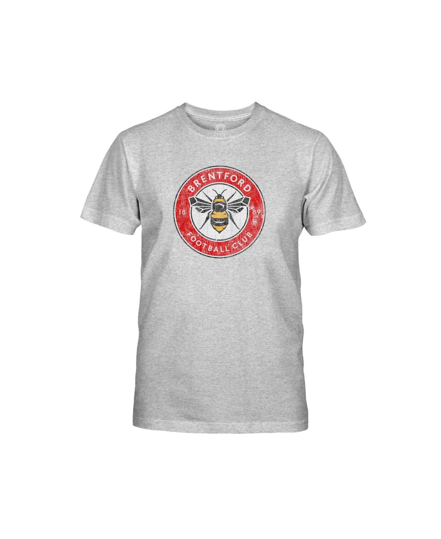 Детская футболка 1863FC Heather Gray Brentford FC Color Badge — фото 2
