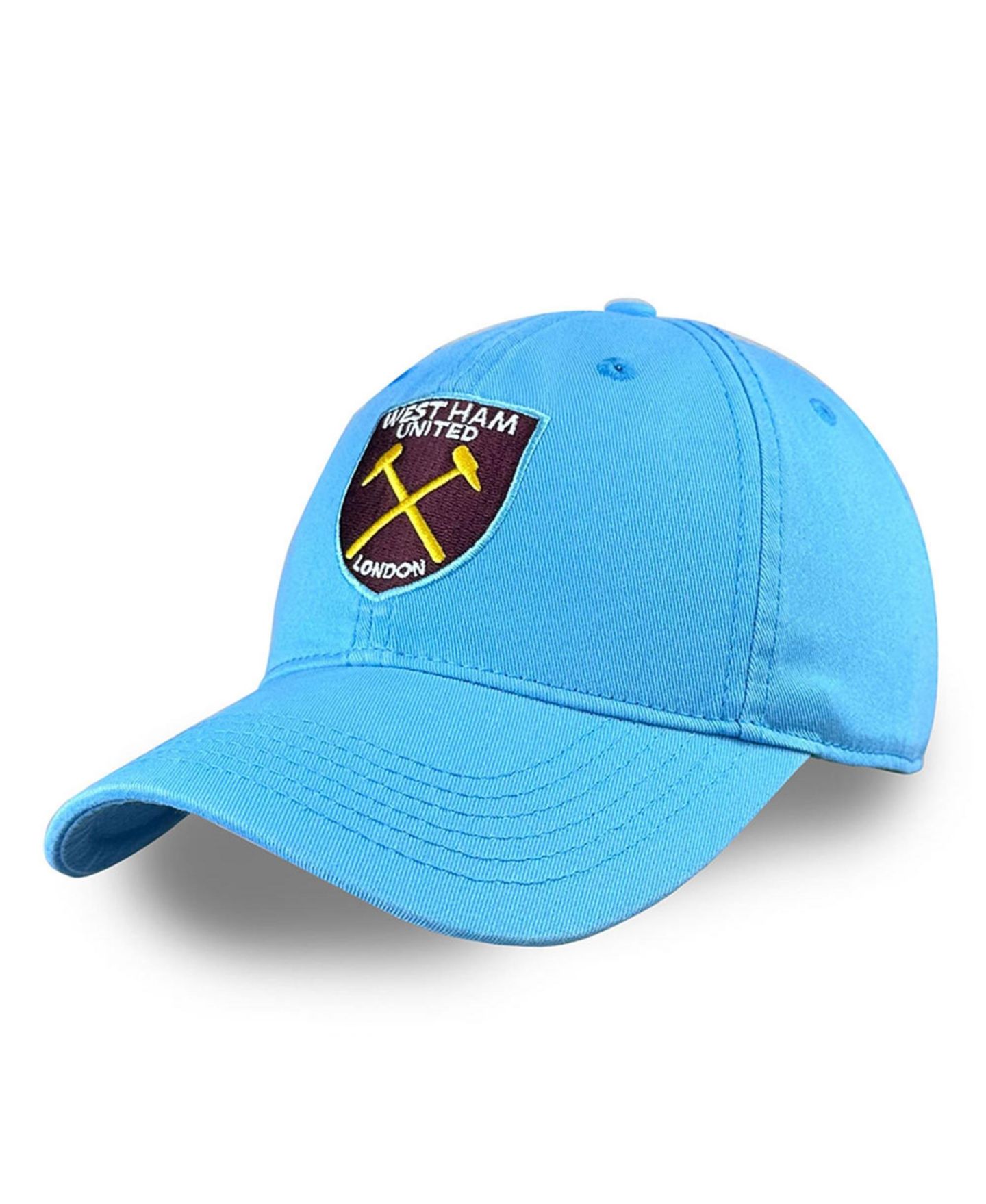 Мужская кепка 1863FC Light Blue West Ham United Classic Adjustable Hat — фото 1
