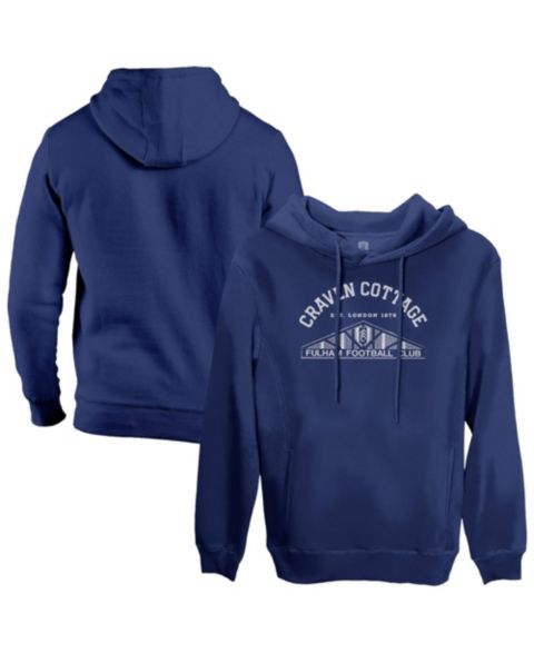 Мужское худи 1863FC Navy Fulham Landmark Pullover