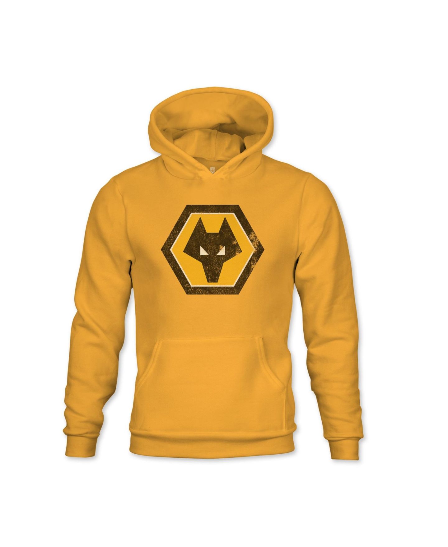 Детское худи 1863FC Gold Wolverhampton Wanderers Color Badge Fleece Pullover — фото 2