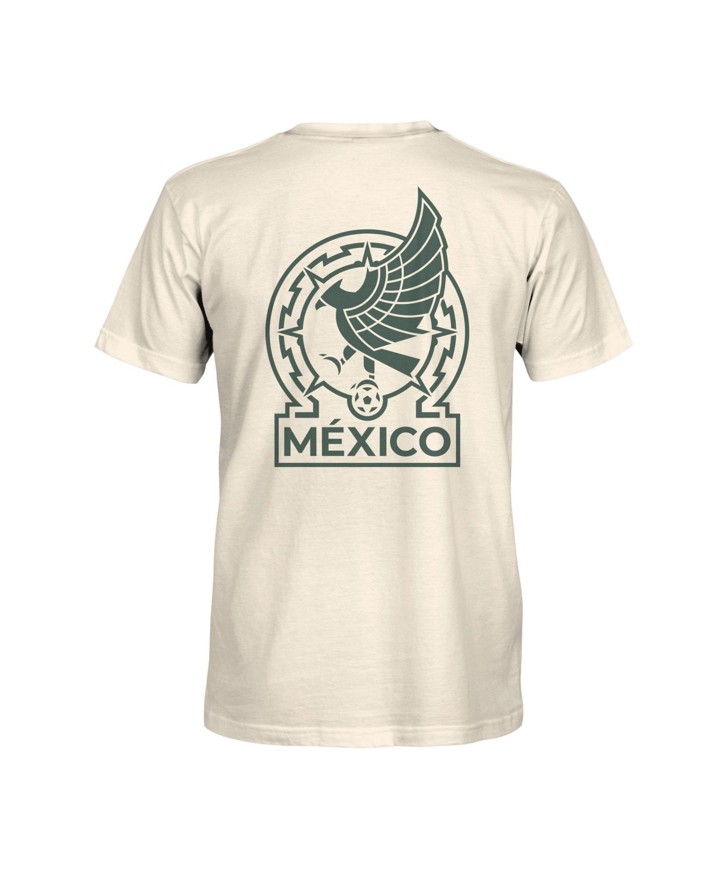 Мужская футболка 1863FC Cream Mexico National Team Big Logo Heavyweight — фото 3