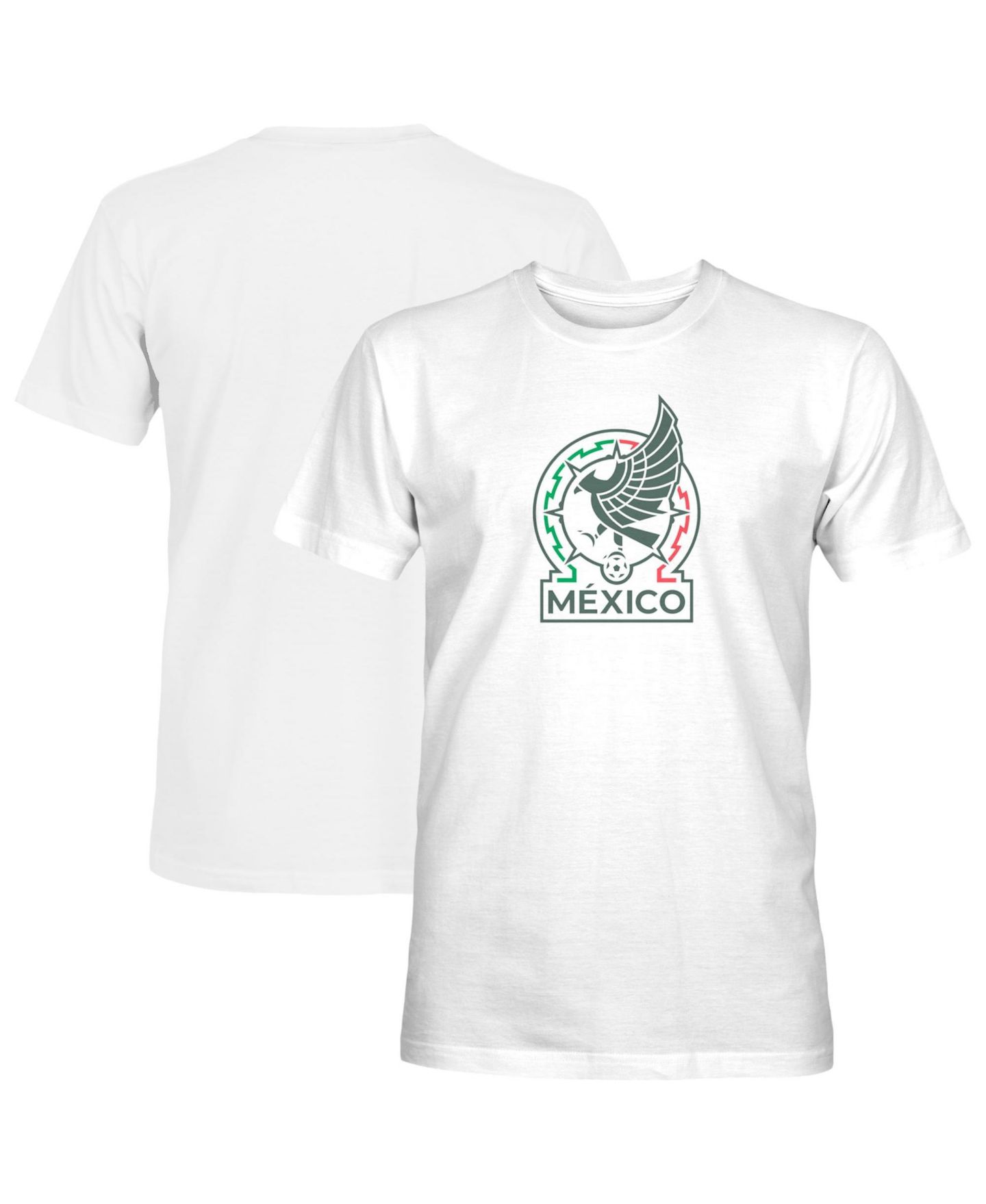 Мужская футболка 1863FC White Mexico National Team Color Badge — фото 1