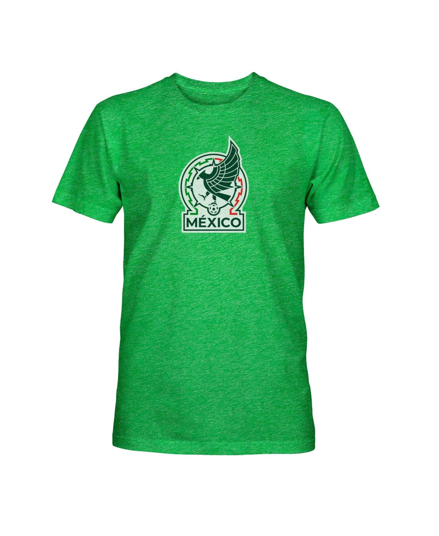 Мужская футболка 1863FC Green Mexico National Team Color Badge Tri-Blend — фото 2