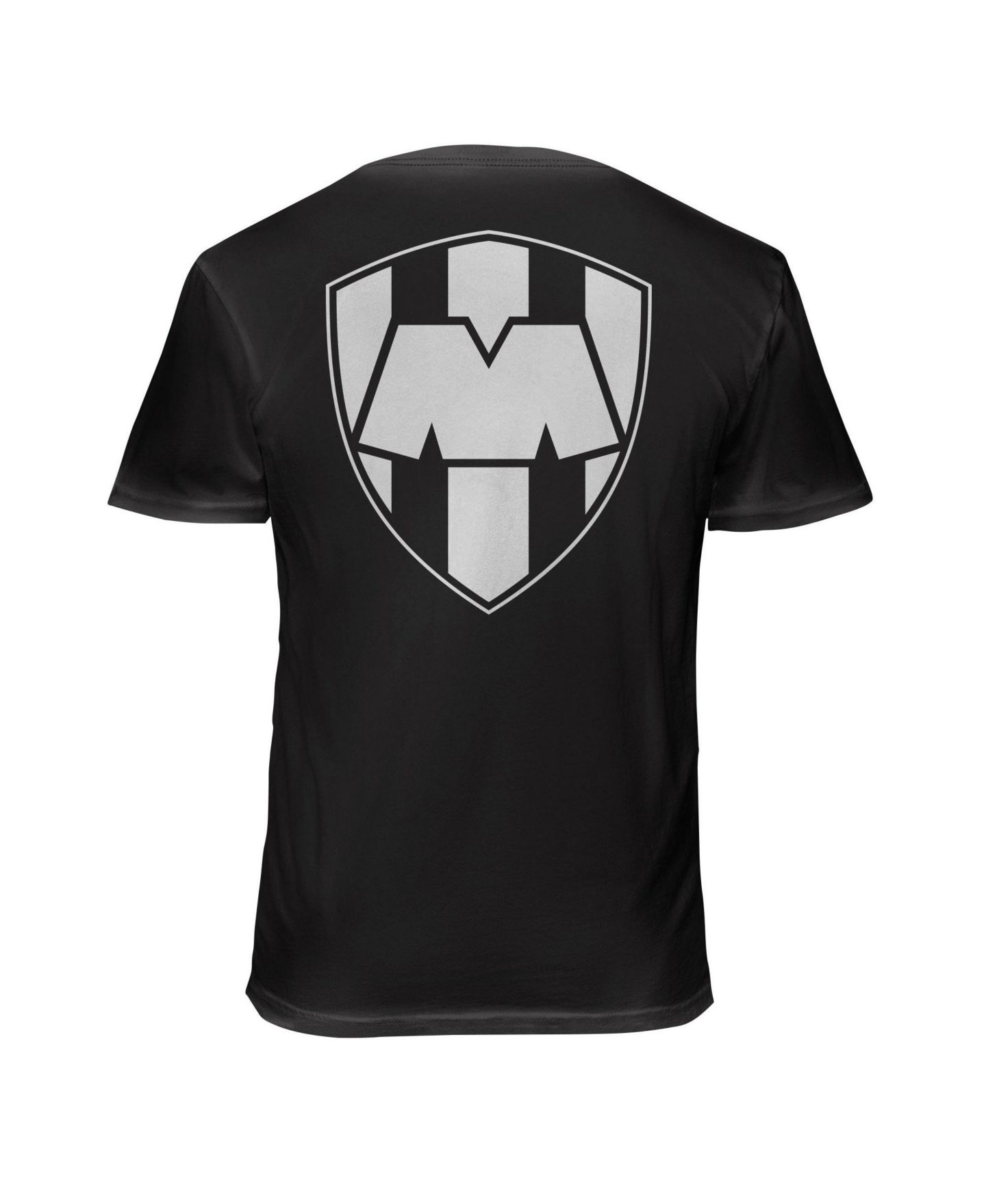 Мужская футболка 1863FC Black CF Monterrey Big Logo Soft Wash — фото 3