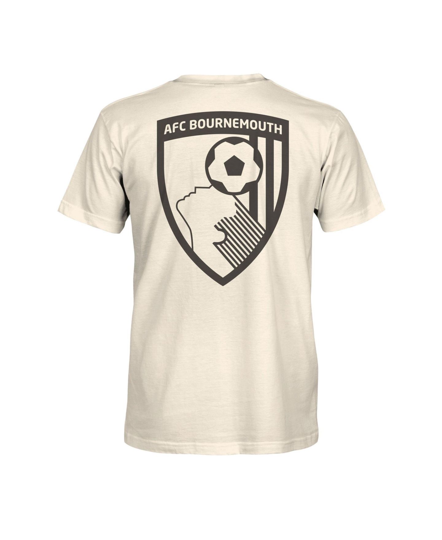 Мужская футболка 1863FC Cream AFC Bournemouth Big Logo Heavyweight — фото 3