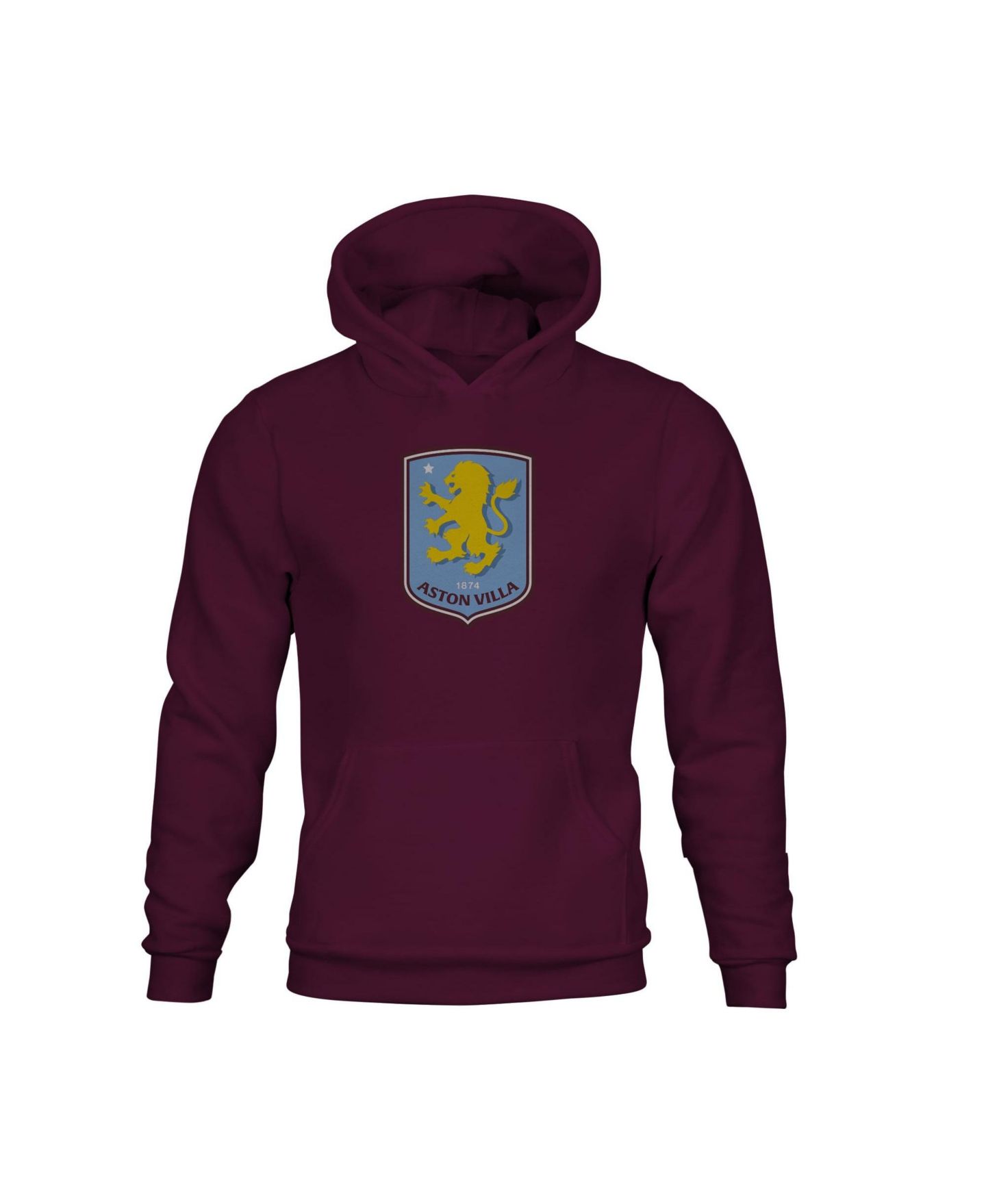 Детское худи 1863FC Maroon Aston Villa Color Badge Fleece — фото 2