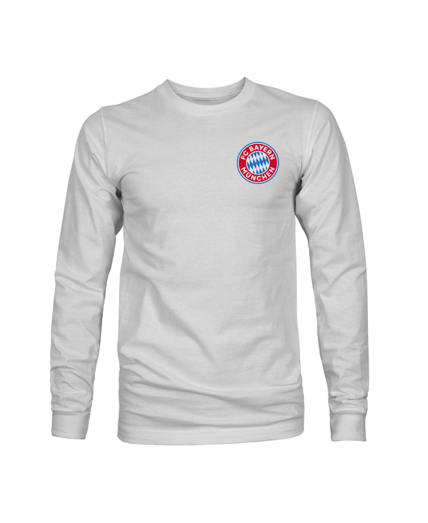 Мужская футболка 1863FC Gray Bayern Munich Back Team Arch Long-Sleeve — фото 2