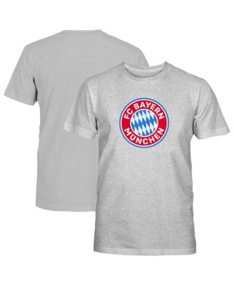 Big Boys' and Girls' Gray Bayern Munich Color Badge T-Shirt