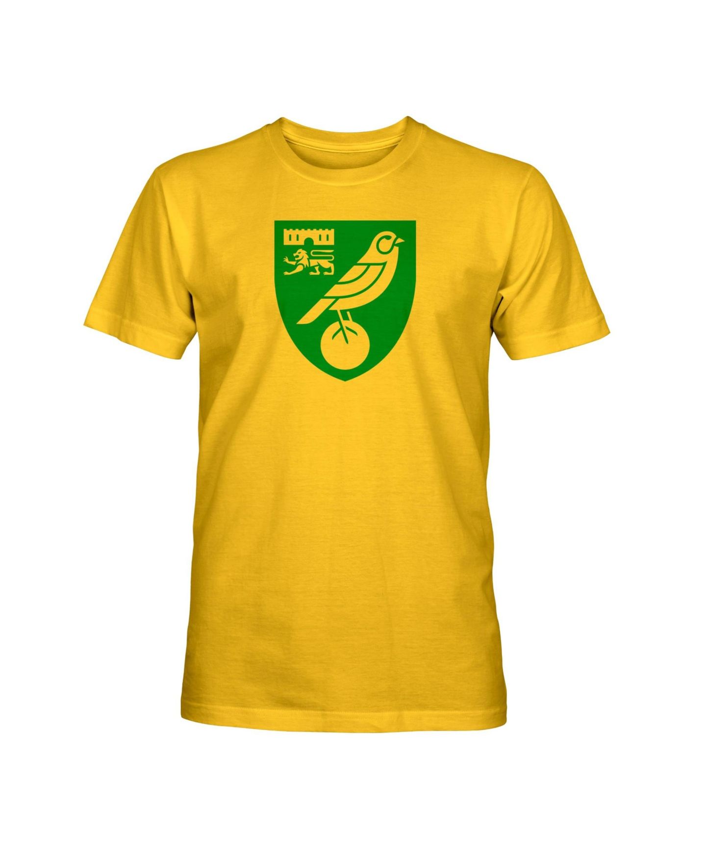 Мужская футболка 1863FC Gold Norwich City Mono Badge — фото 2
