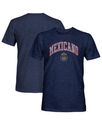 Men's Navy Chivas Color Badge Tri-Blend T-Shirt