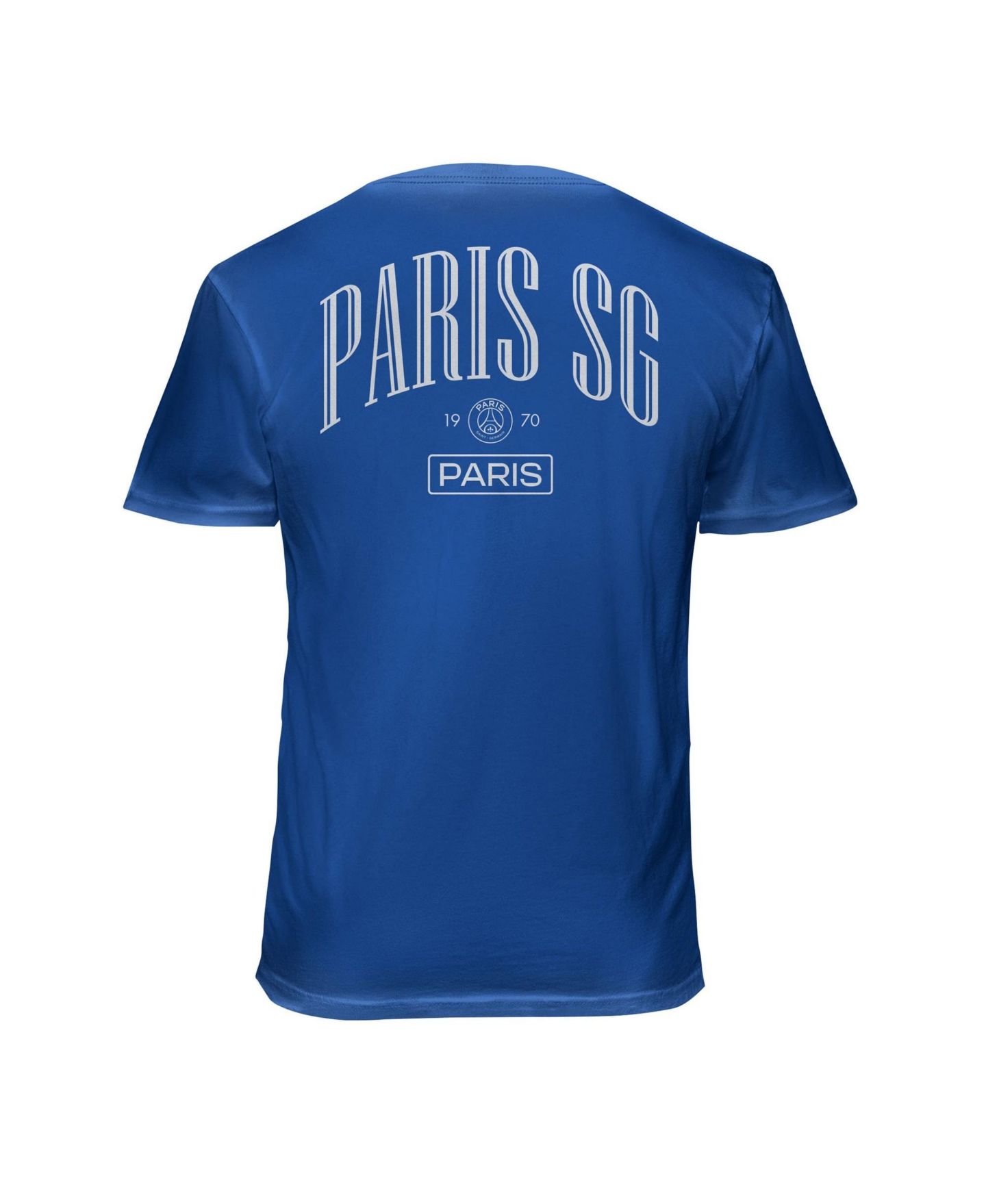Мужская футболка 1863FC Blue Paris Saint-Germain Back Wordmark Soft Wash — фото 3