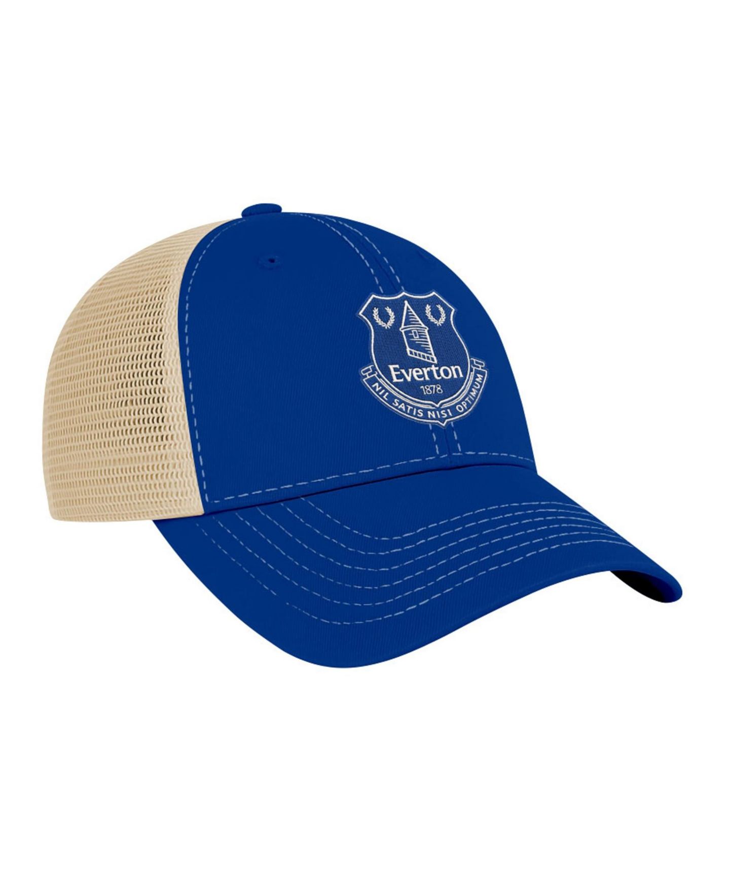 Мужская кепка 1863FC Blue Everton Color Badge Offroad Adjustable Trucker Hat — фото 3