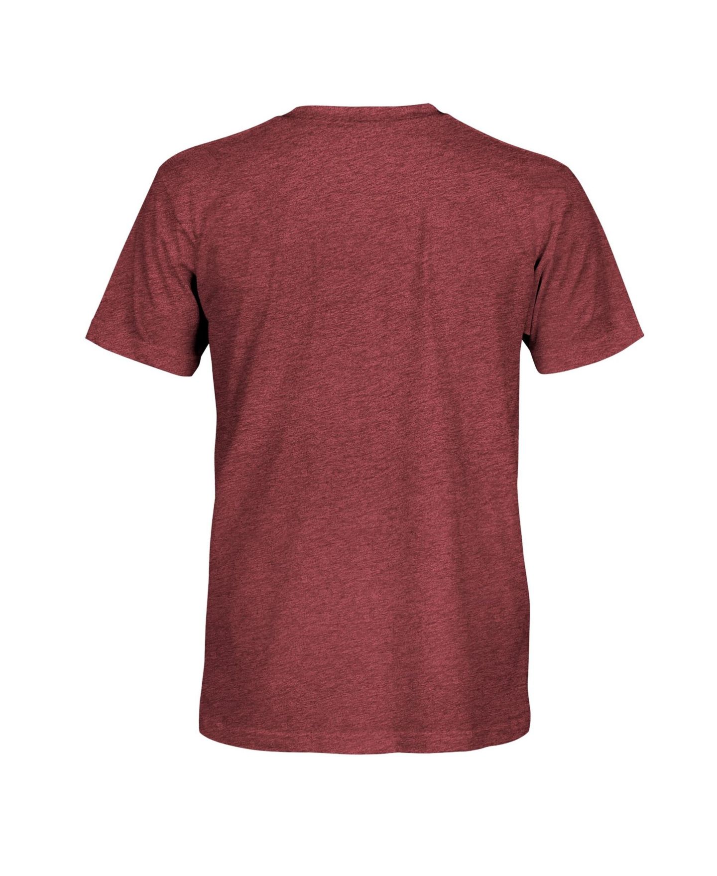 Мужская футболка 1863FC Maroon Portugal National Team Athletic Wordmark Date Vintage Tri-Blend — фото 3