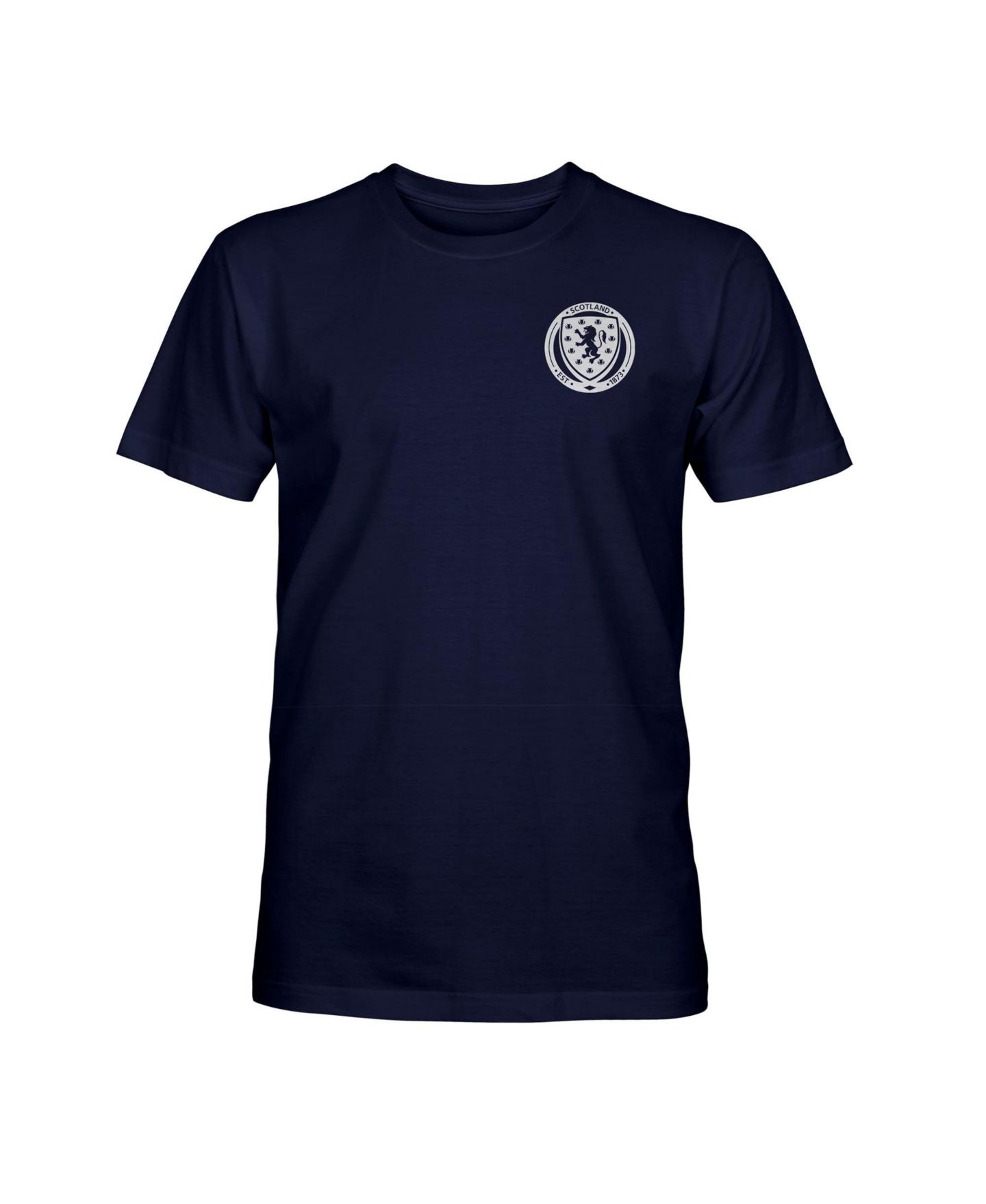 Мужская футболка 1863FC Navy Scotland National Team True to Glory Heavyweight — фото 2
