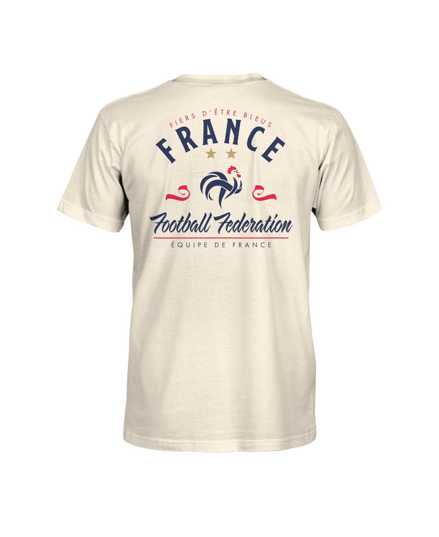 Мужская футболка 1863FC Cream France National Team Flourish — фото 3