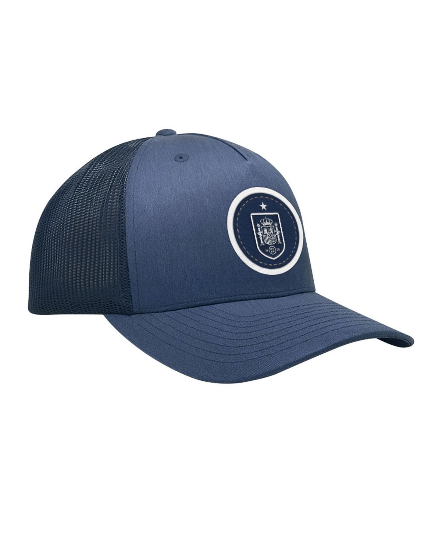 Мужская кепка 1863FC Navy Spain National Team Mono Badge Nightshift Adjustable Hat — фото 2