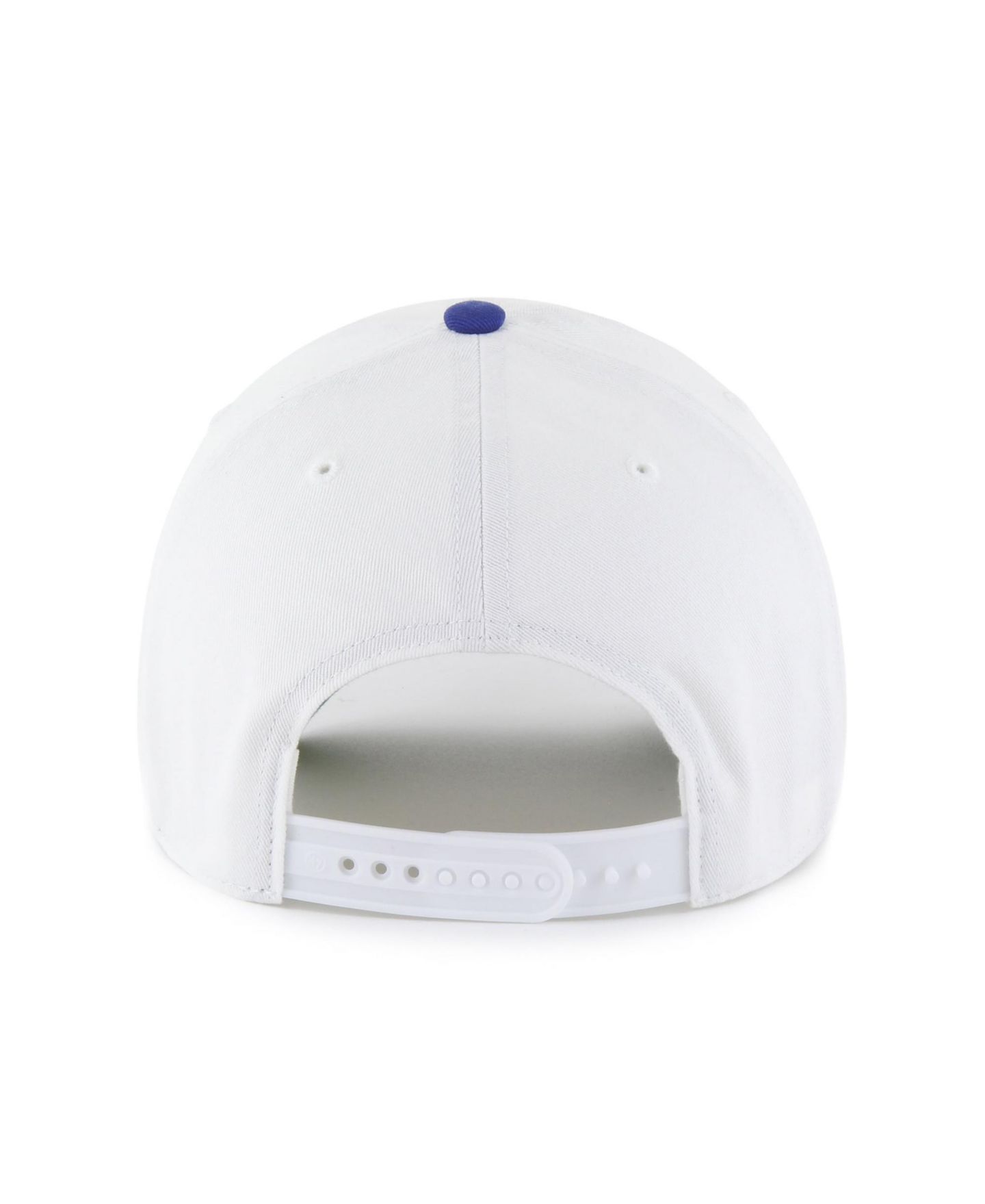 Мужская кепка '47 Brand White Philadelphia 76ers Double Header Clean Up Adjustable Hat — фото 3