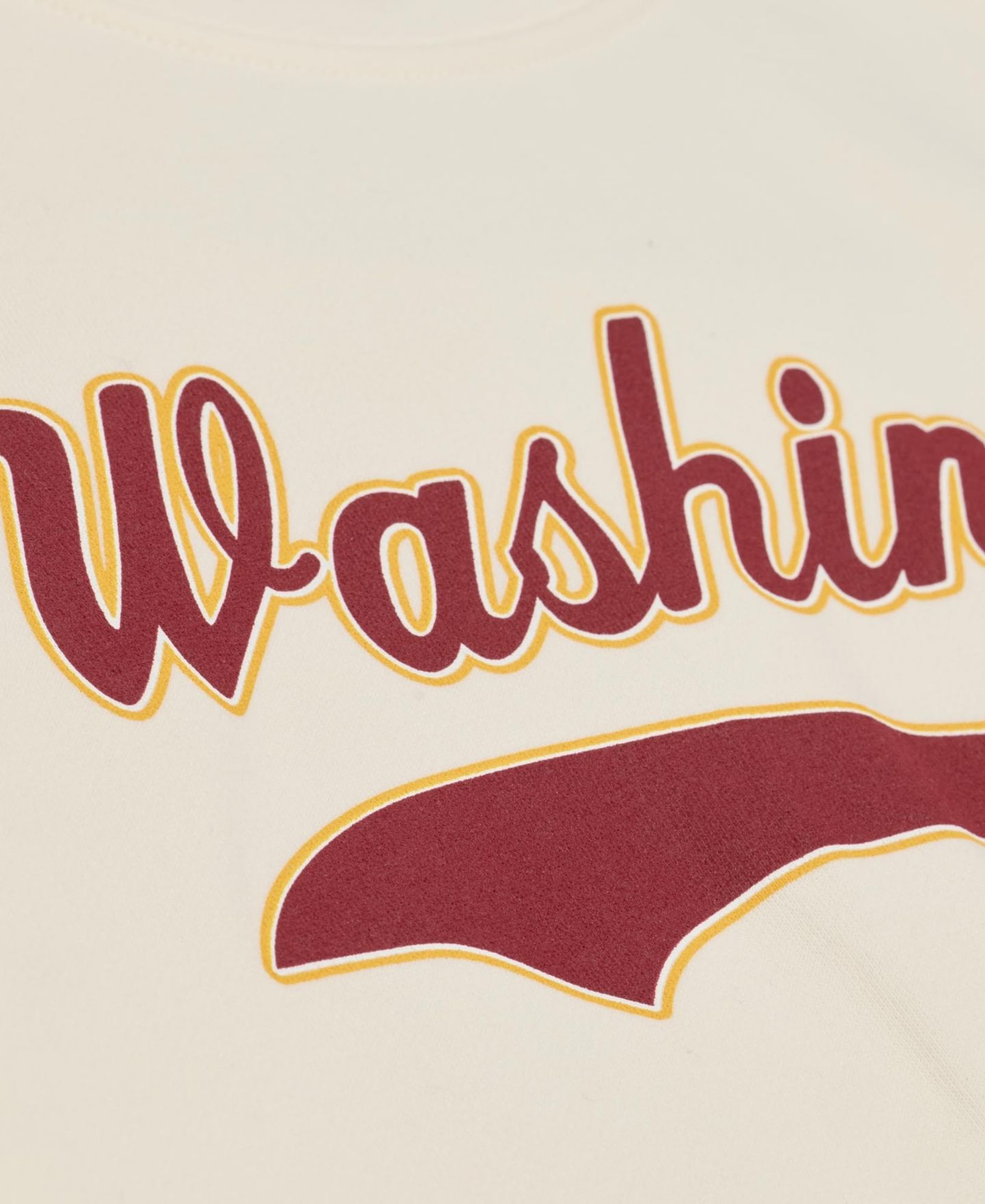Женская толстовка Mitchell & Ness Sean Taylor Cream Washington Commanders Name & Number — фото 5