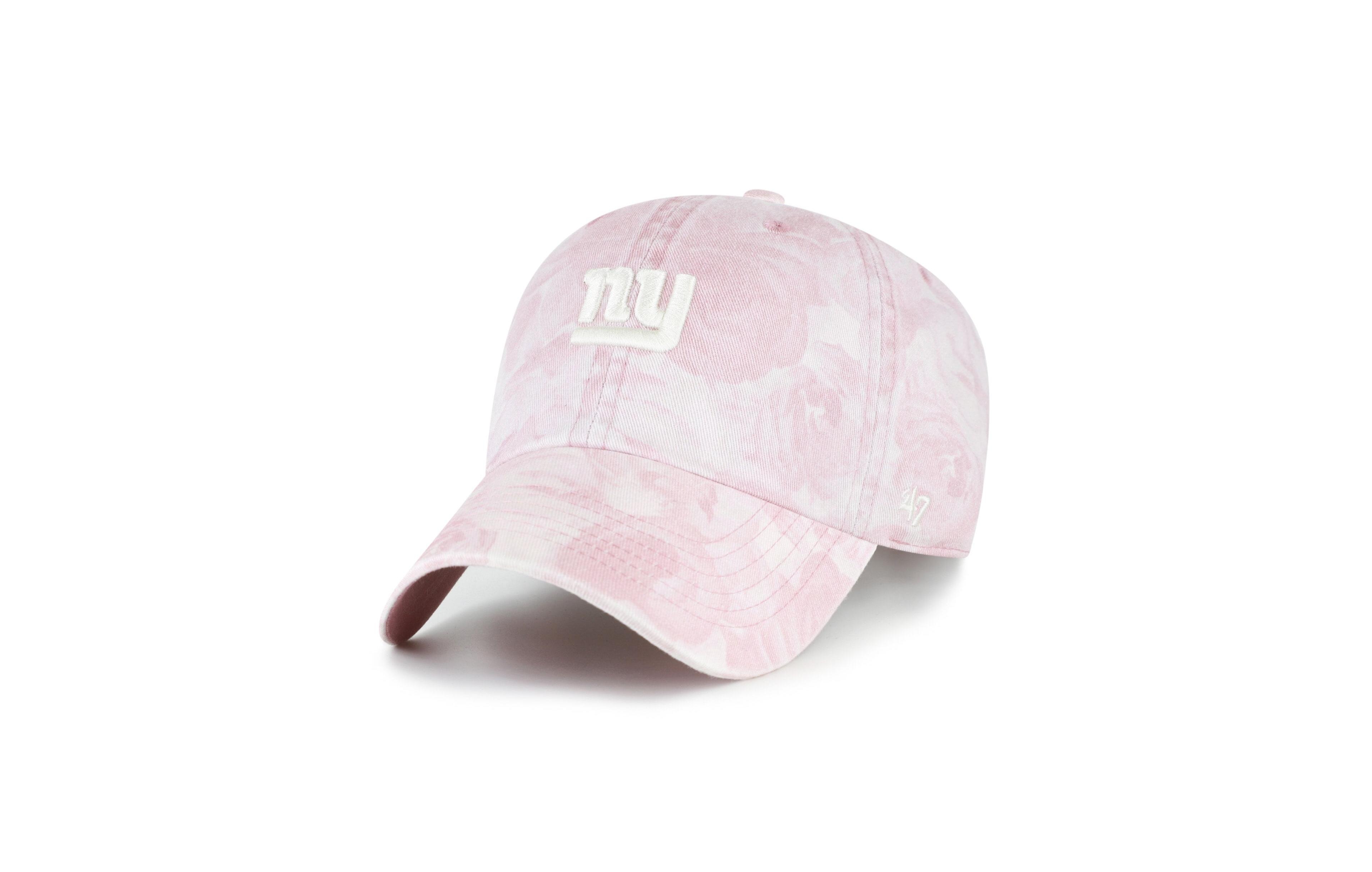 '47 Brand Women's Pink New York Giants Gardenia Clean Up Adjustable Hat