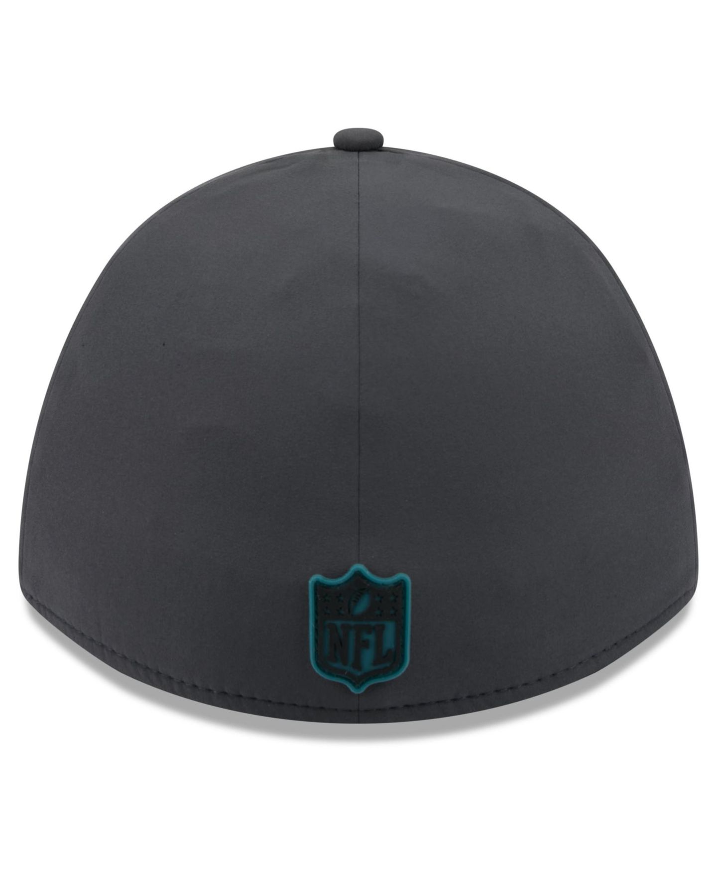 Мужской головной убор New Era Charcoal Philadelphia Eagles 2026 Sideline Cold Weather 39THIRTY M-Crown Stretch Hat — фото 4