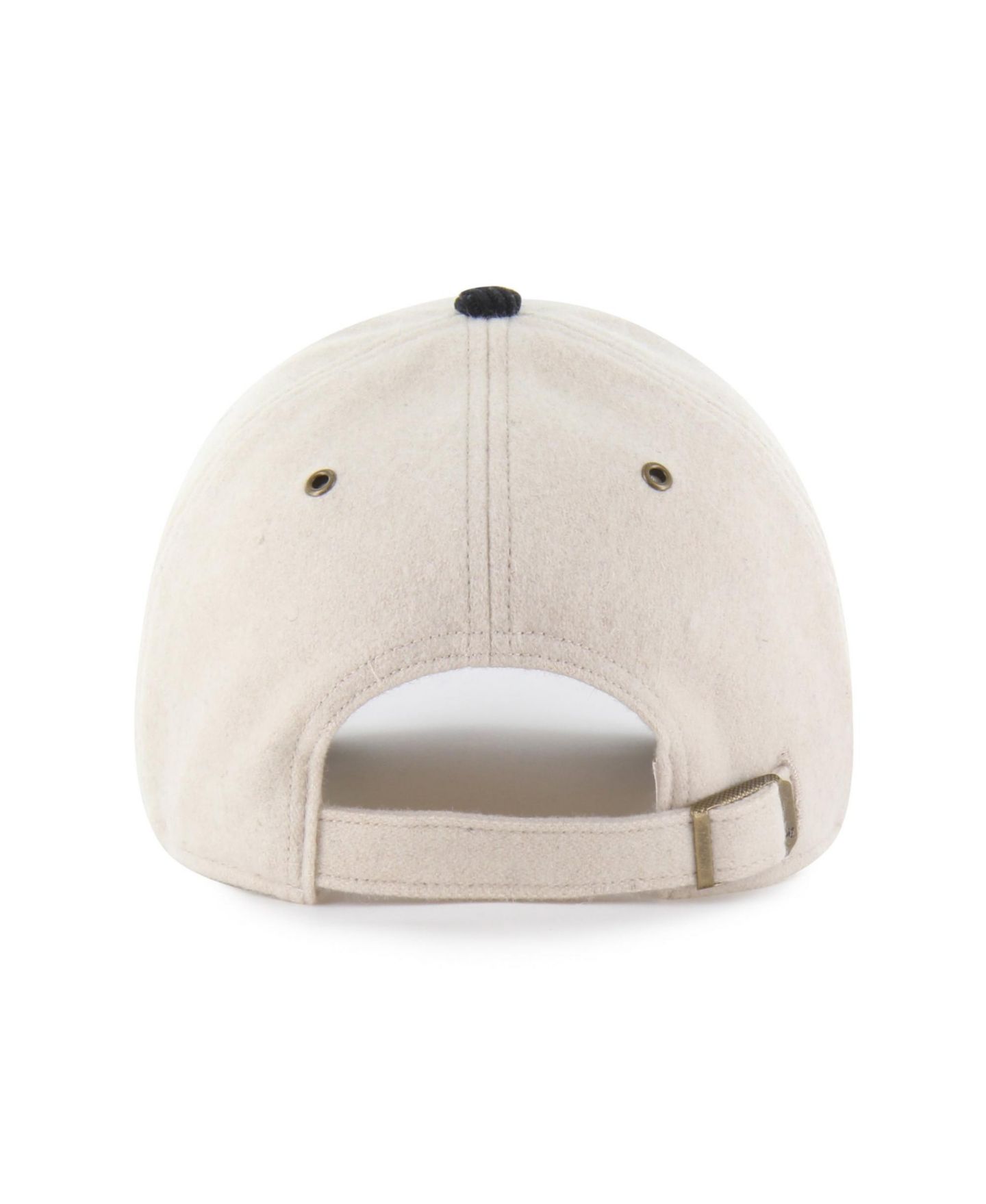 Женская кепка '47 Brand Cream/Black Colorado Buffaloes Rope Script Clean Up Adjustable Hat — фото 3